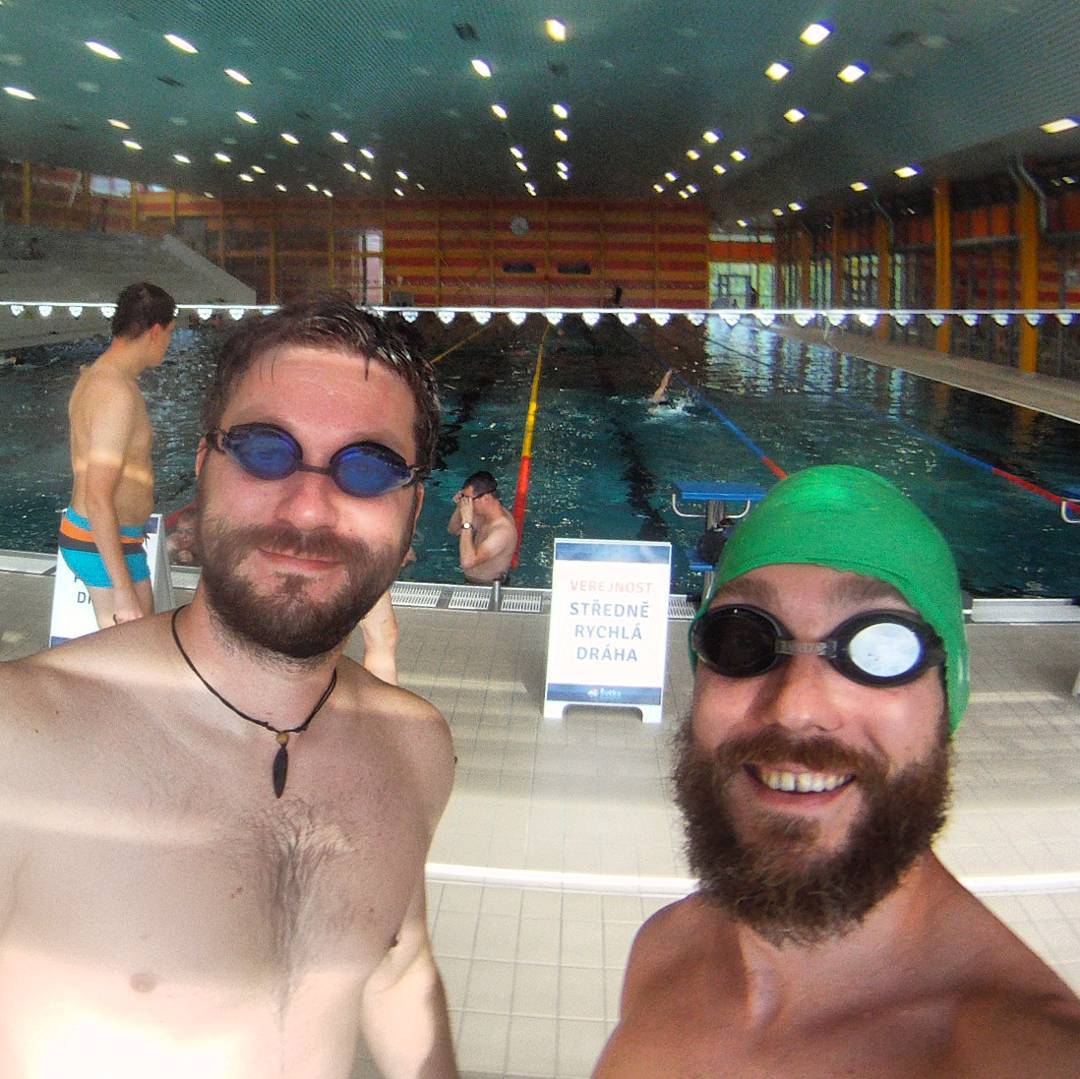 Fotka od Ferdika. 200/366: #Swimmers in the #pool! #Rehab #swim & #relax in #aquacentrumsutka. #gopro, #goprohero, #bestoftheday, #pictureoftheday, #photooftheday