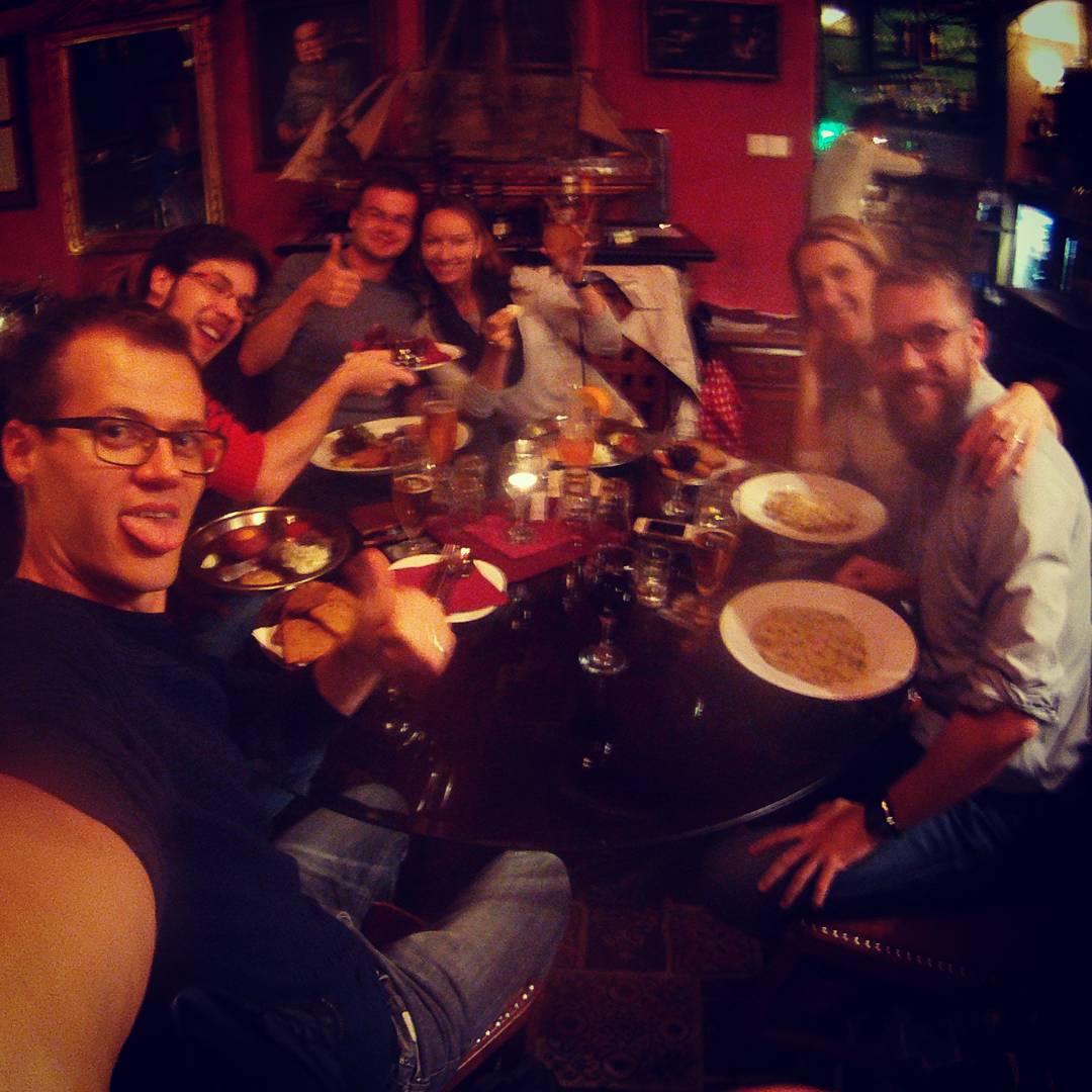 Fotka od Ferdika. 280/366: #Family #dinner in #restauracecharleston. #food, #foodporn, #tagliatelle, #pasta, #gopro, #goprohero, #bestoftheday, #topoftheday, #picoftheday